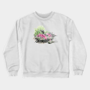 September 21st birthday flower Crewneck Sweatshirt